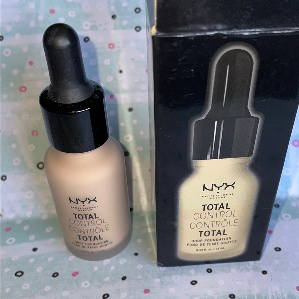 NYX NIB Total Control Drop Foundation BUFF